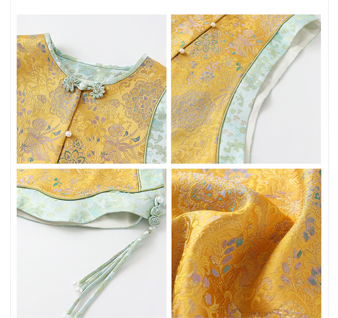 High-End Floral Embroidered Vest – Stylish Women's Top