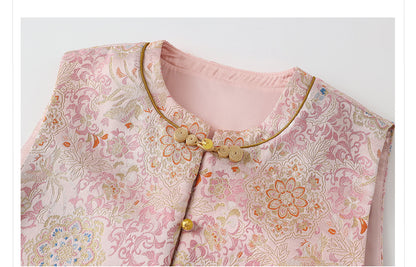 Early Autumn Retro Embroidered Vest | New Chinese Style Women's Top