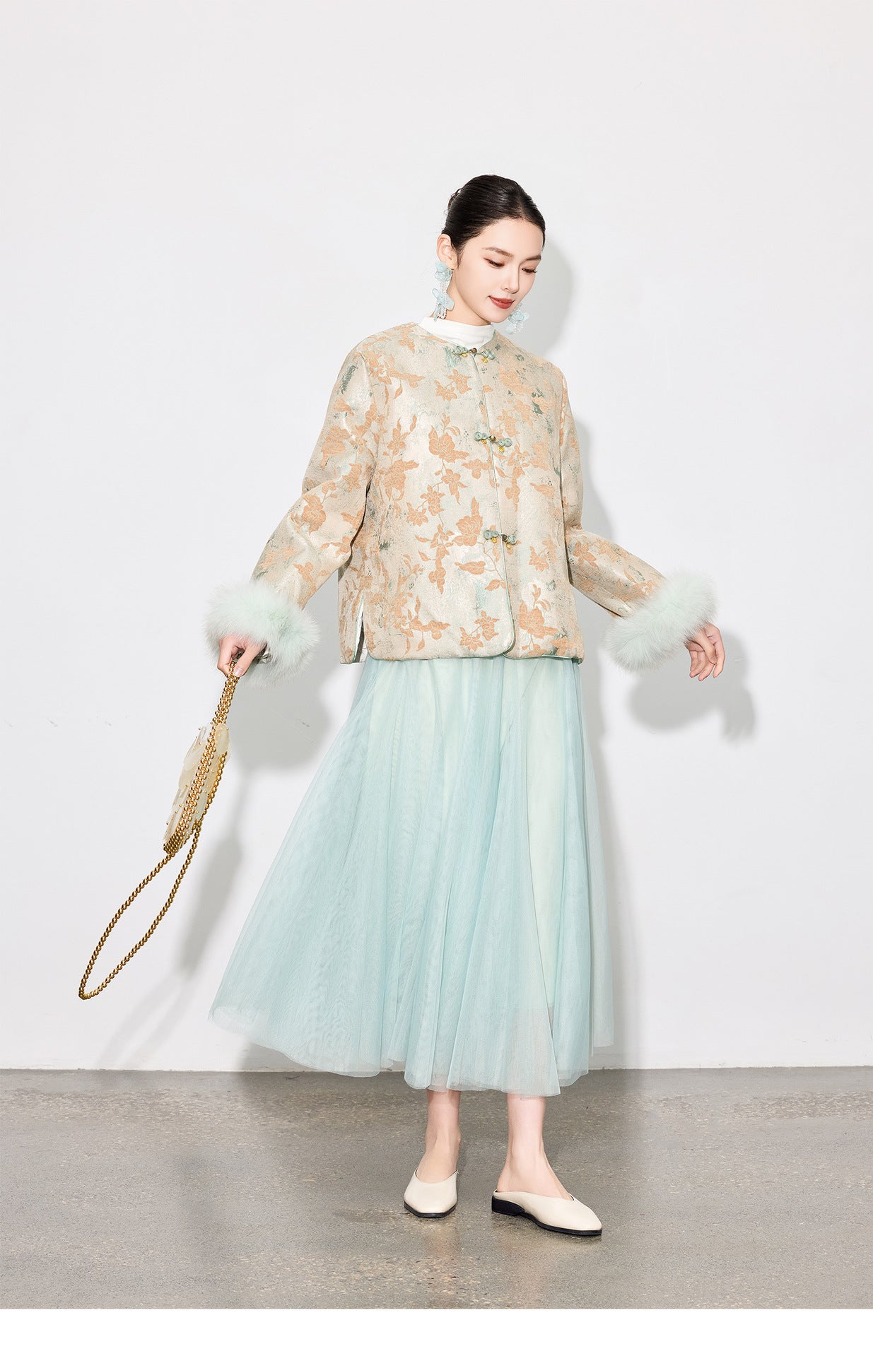 Chic Layered Tulle Skirt — High Waist Fairy Midi A-Line Skirt