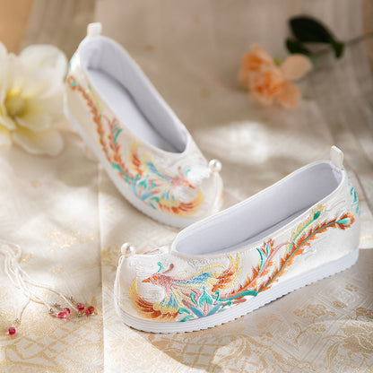 Autumn 2025 Hanfu Shoes — Bride Xiuhe Shoes with Inner Height for Women