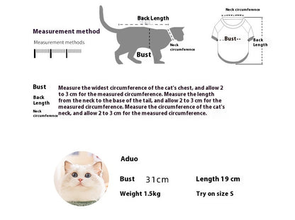 Retro Northeast Floral Coat Two-Leg Pet Clothes for Cats & Dogs