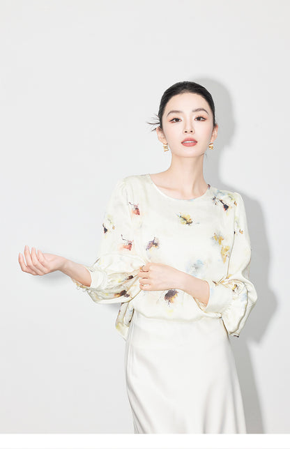 High-End Chinese National Style Spring Blouse