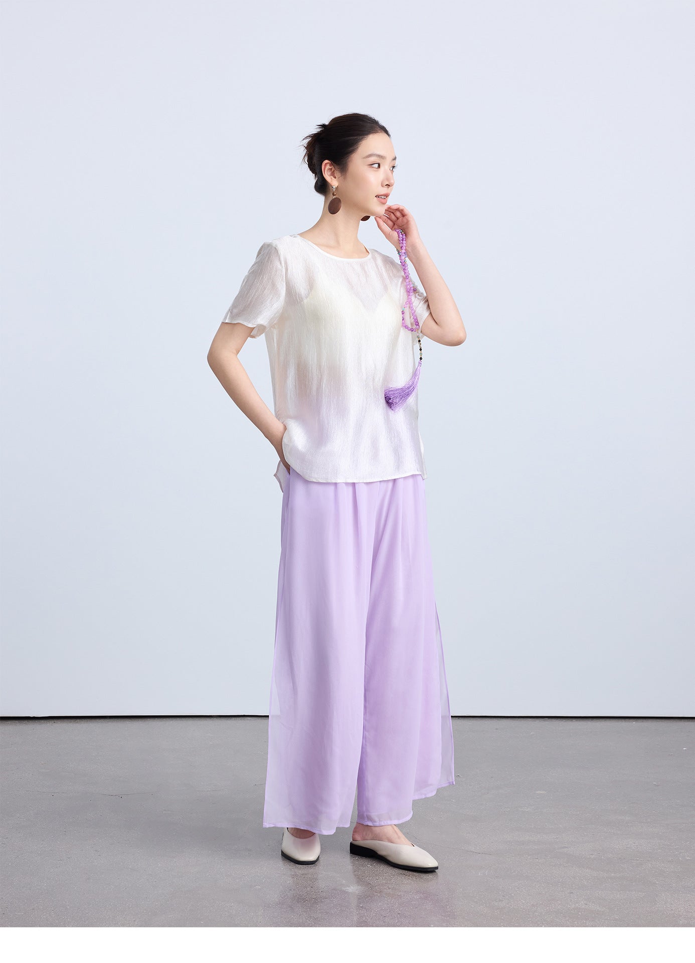 High-End National Style Summer Blouse for Women