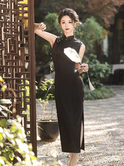 High-End New Chinese Style Qipao – Summer Youth Elegant Dress