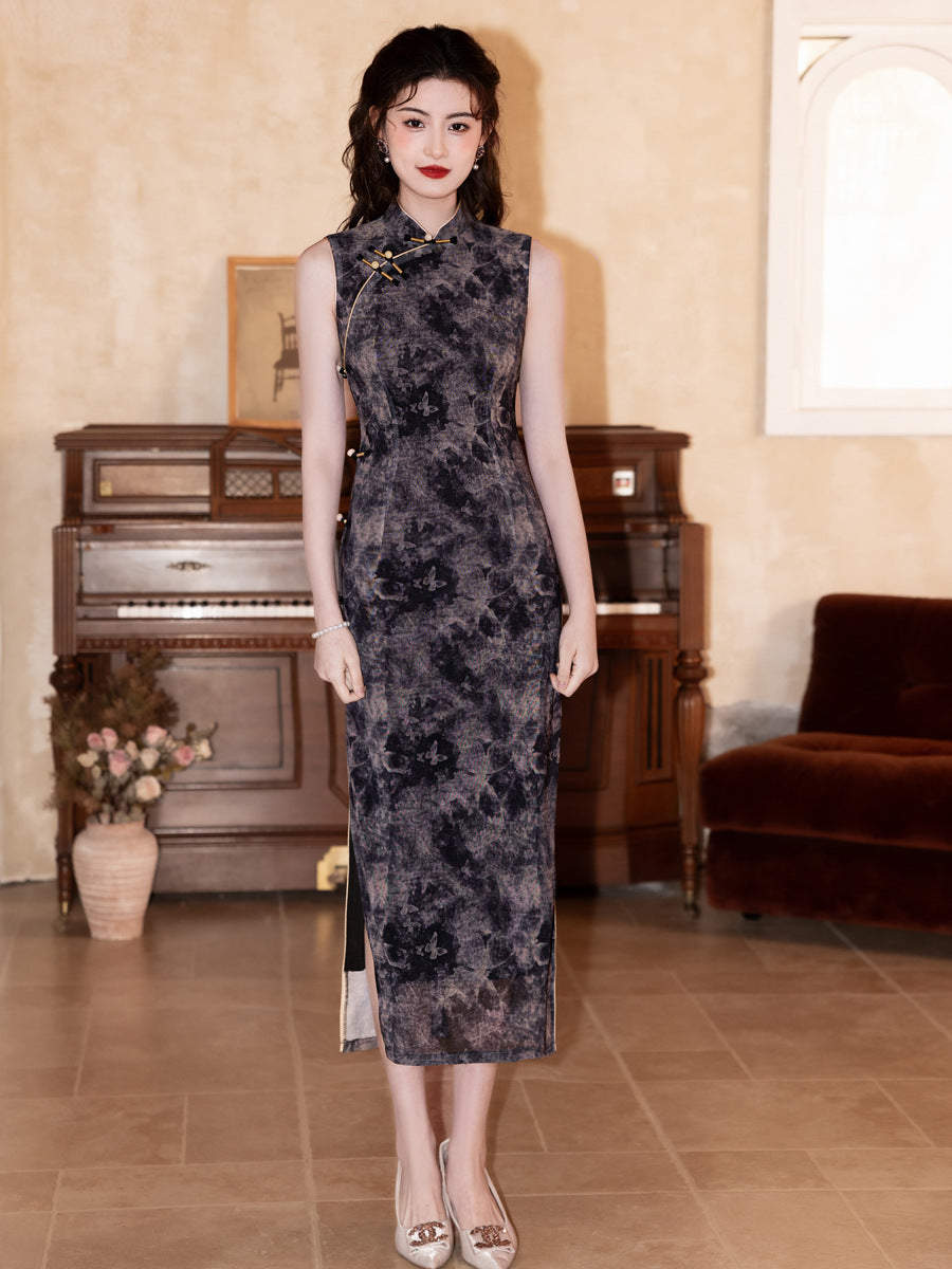 Improved Chinese Style Qipao – Elegant Youth Summer Dress