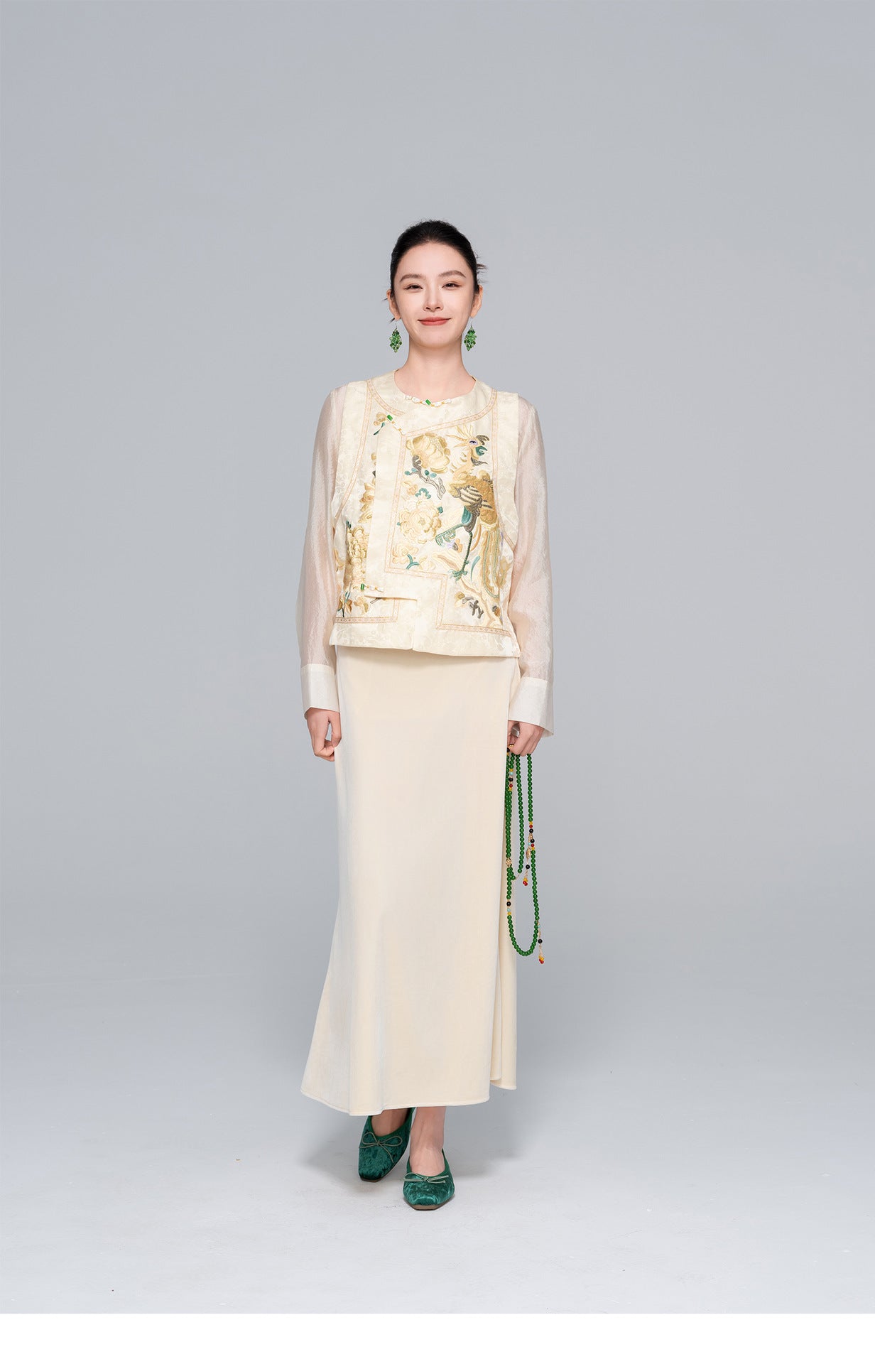 Elegant Slimming Velvet Fishtail Skirt for Fall and Winter