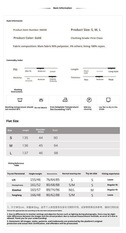 New Chinese Style Printed Cheongsam | Autumn Elegant Beaded Dress