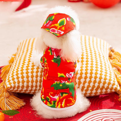 Autumn Winter Dog Coat Small Dog Teddy Yorkie Cotton Jacket