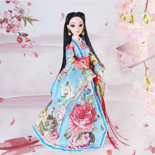 Ancient Costume Doll Set — Chinese Style Dress-Up Gift Box