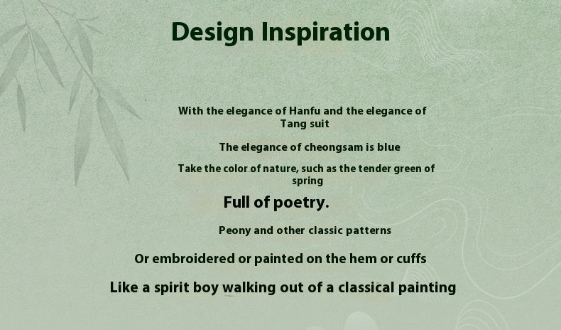 Girls Summer Hanfu Set — Short Sleeve Shirt & Mamian Skirt Two-Piece