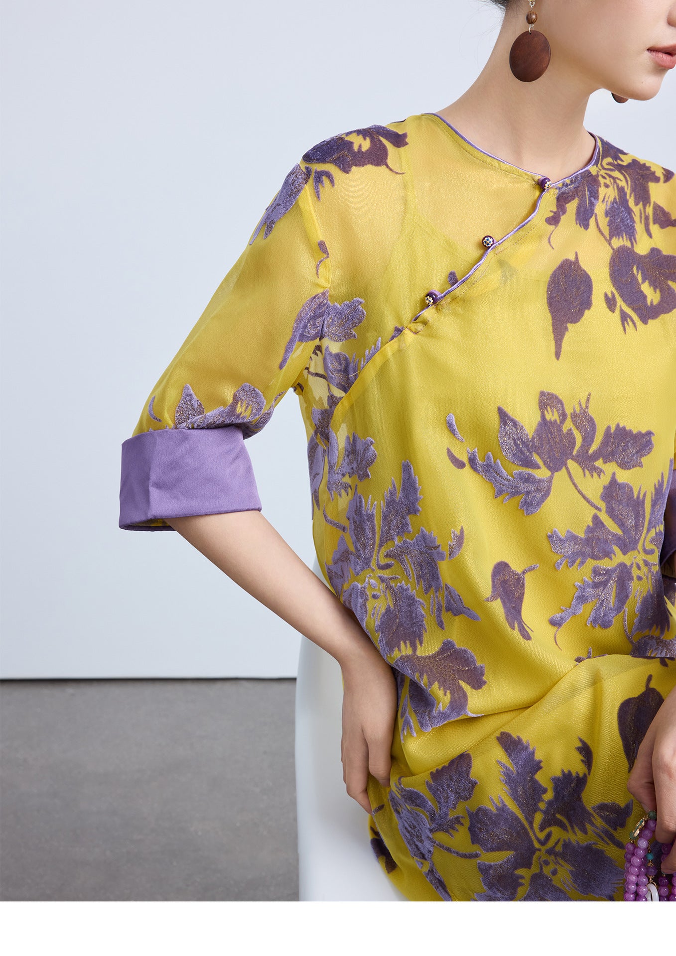 New Chinese Style Qipao – High-End Elegant Women's Dress