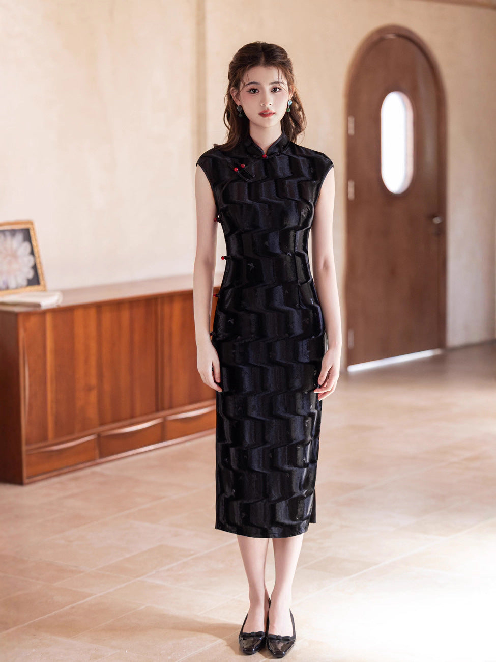 Artistic Niche Qipao – Slimming Elegant Daily Wear Dress