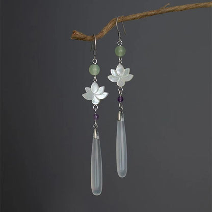 Ancient Style Retro Earrings | Elegant Chinese Style Cool Earrings for Women