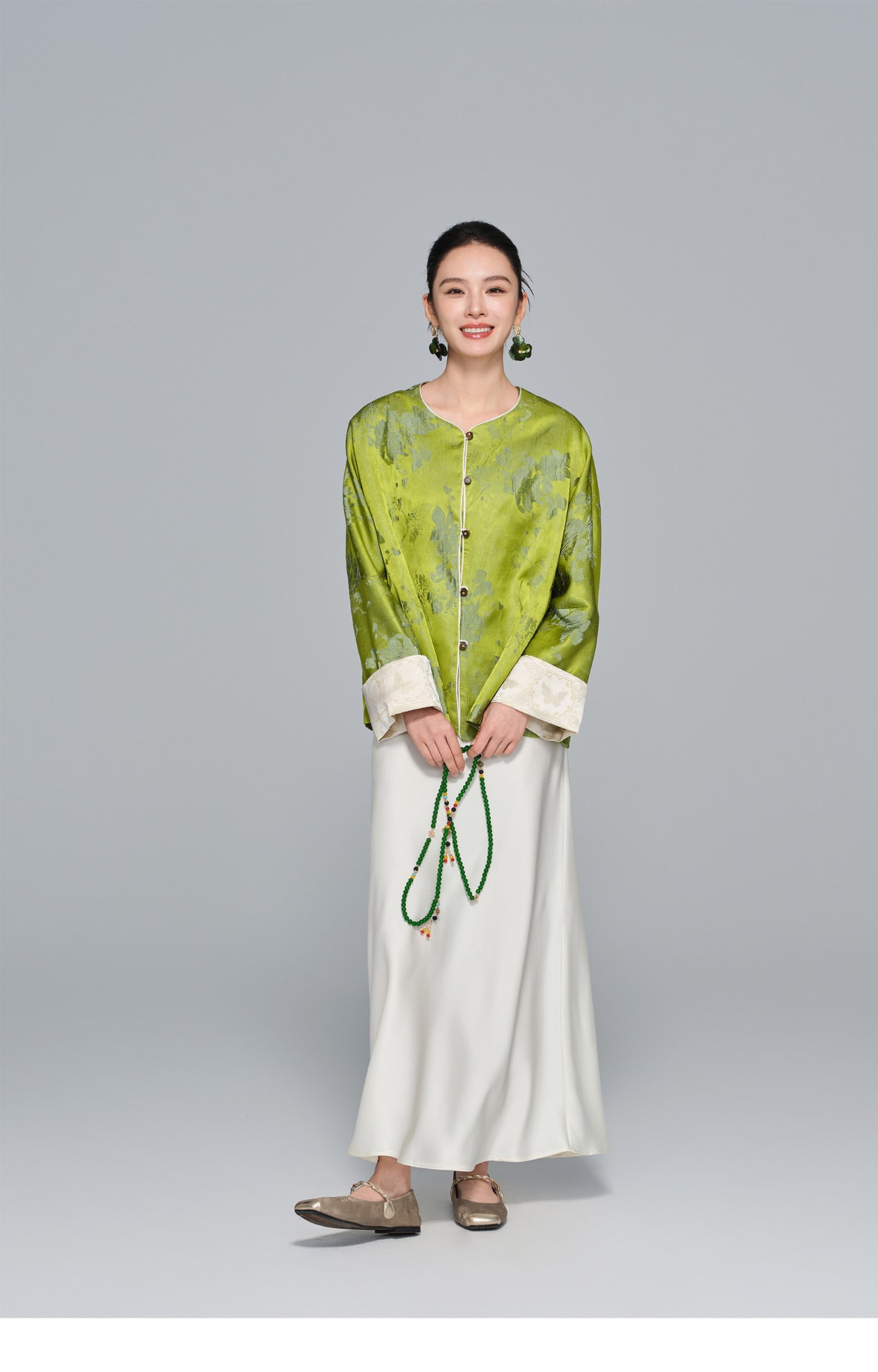 National Style Elegant Women's Top