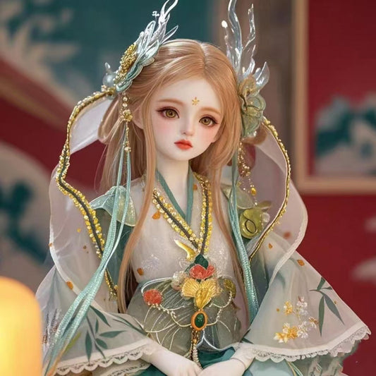 Hanfu Ancient Style Doll Toy — Princess Dress-Up Blind Box for Girls