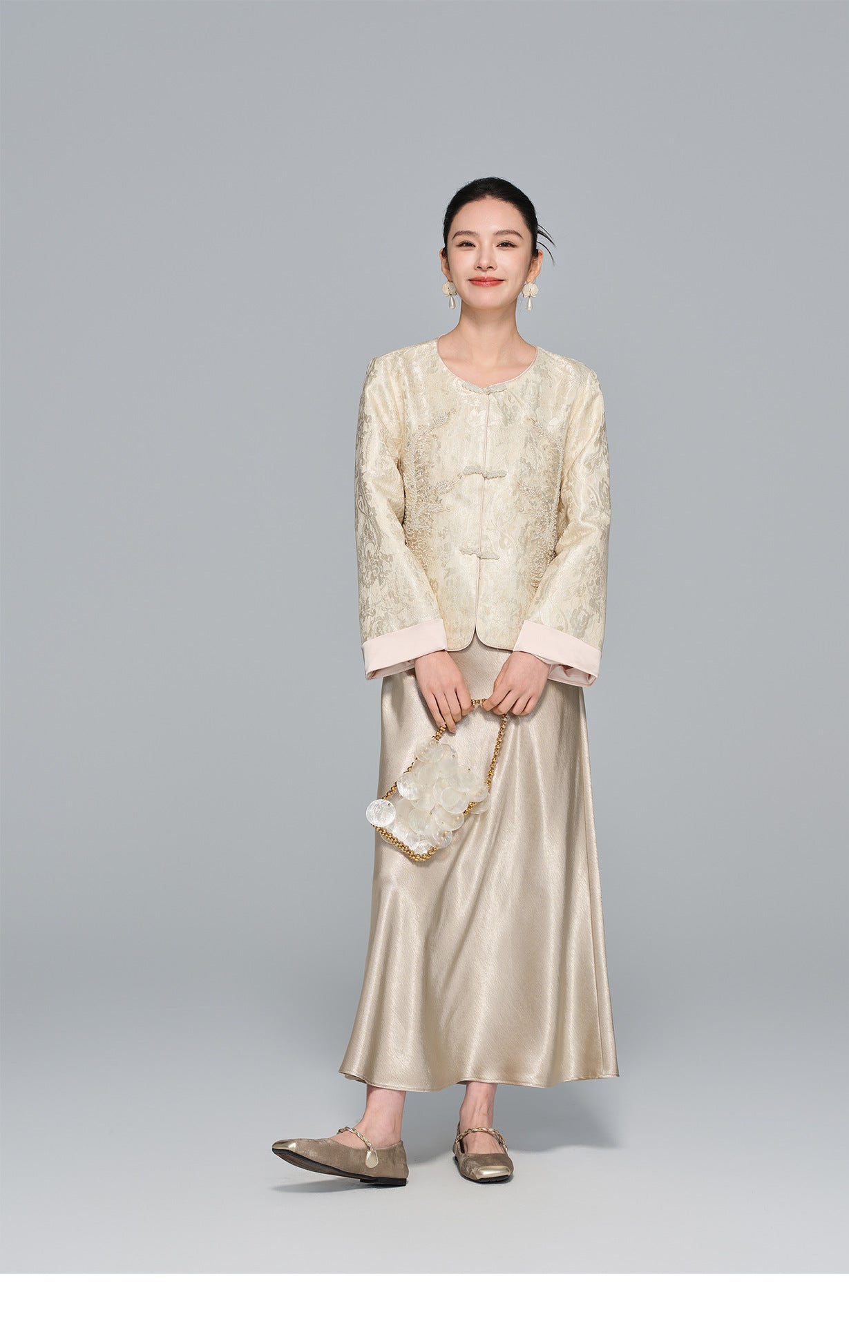 Stylish High-End Beaded Jacket