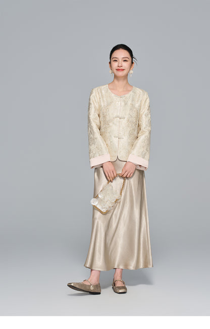 Stylish High-End Beaded Jacket