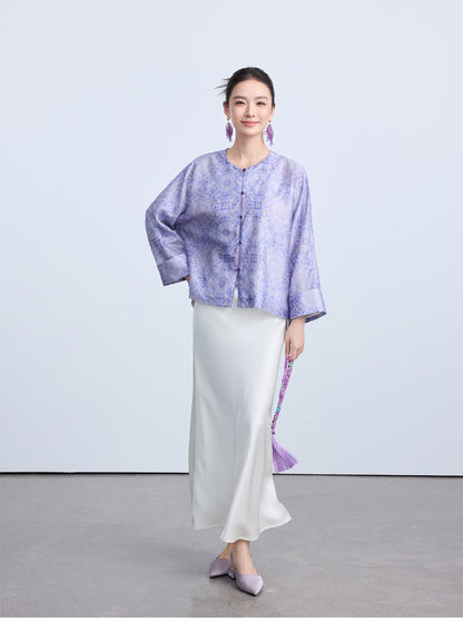 High-End Stylish Chinese Summer Top for Women
