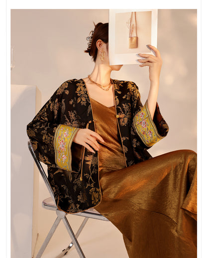 Vintage Embroidered Jacket High-End New Chinese Style Autumn Top