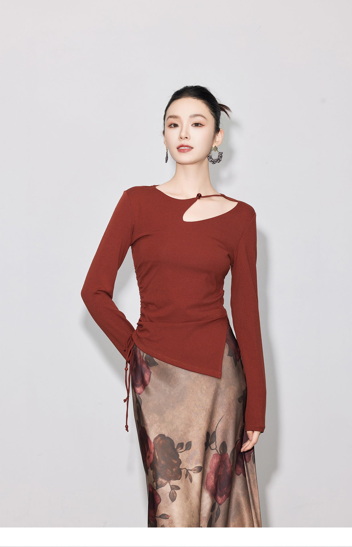 Vintage Hollow Knit Sweater