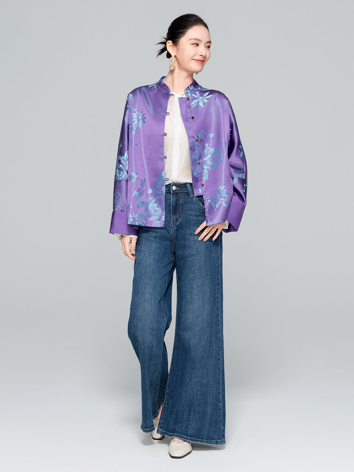 Chic Elegant Women's Jacket for Autumn