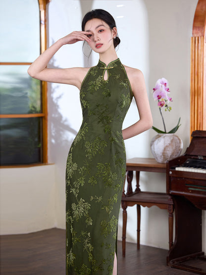 Improved Youth Cheongsam – Double Layer Elegant Chinese Dress