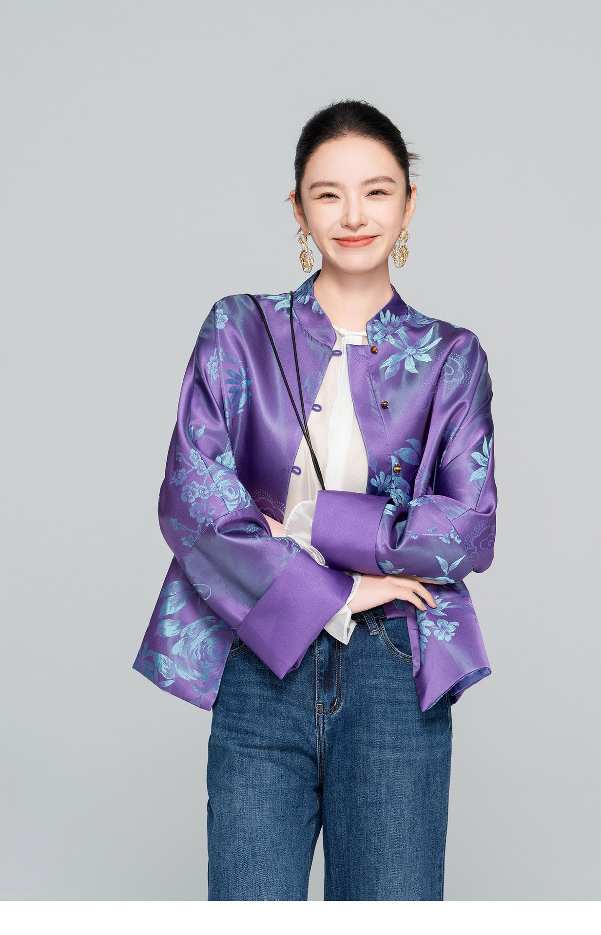 Chic Elegant Women's Jacket for Autumn