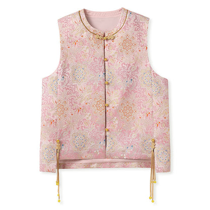 Early Autumn Retro Embroidered Vest | New Chinese Style Women's Top