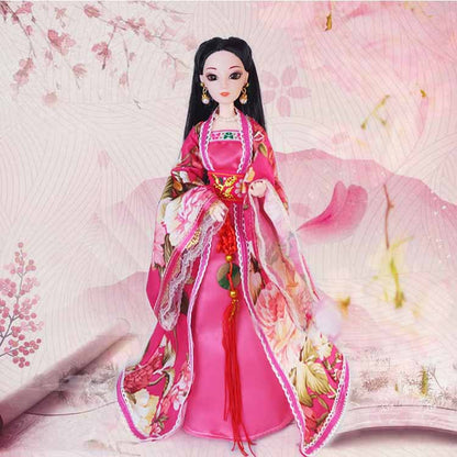 Ancient Costume Doll Set — Chinese Style Dress-Up Gift Box