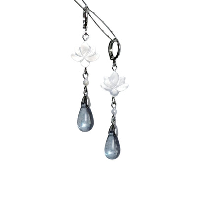 Original Retro Earrings | Elegant New Chinese Style Lotus Ear Clips for Women