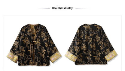 Vintage Embroidered Jacket High-End New Chinese Style Autumn Top