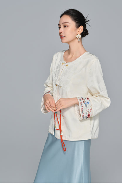 Stylish Embroidered Women's Top