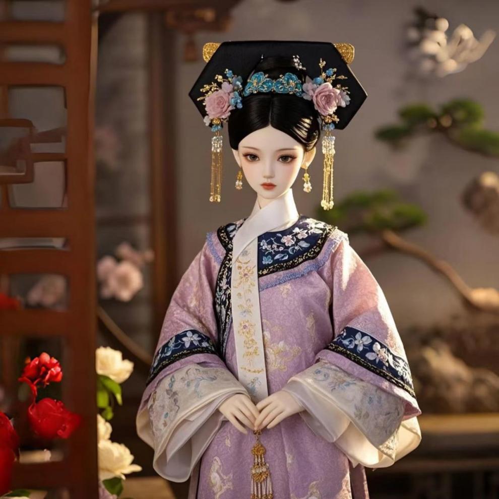 Hanfu Ancient Style Doll Toy — Princess Dress-Up Blind Box for Girls