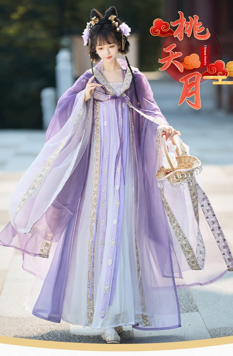 Fairy Hanfu Costume — Elegant Cloak & Flowing Ancient Outfit