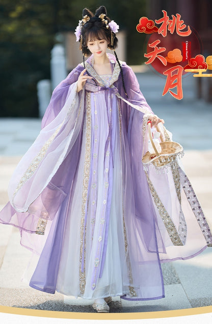 Fairy Hanfu Costume — Elegant Cloak & Flowing Ancient Outfit
