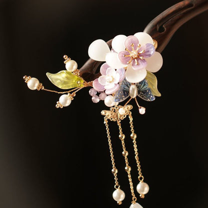 Palace Style Hairpin Cheongsam Dress Hanfu Hair Accessory Step Shake