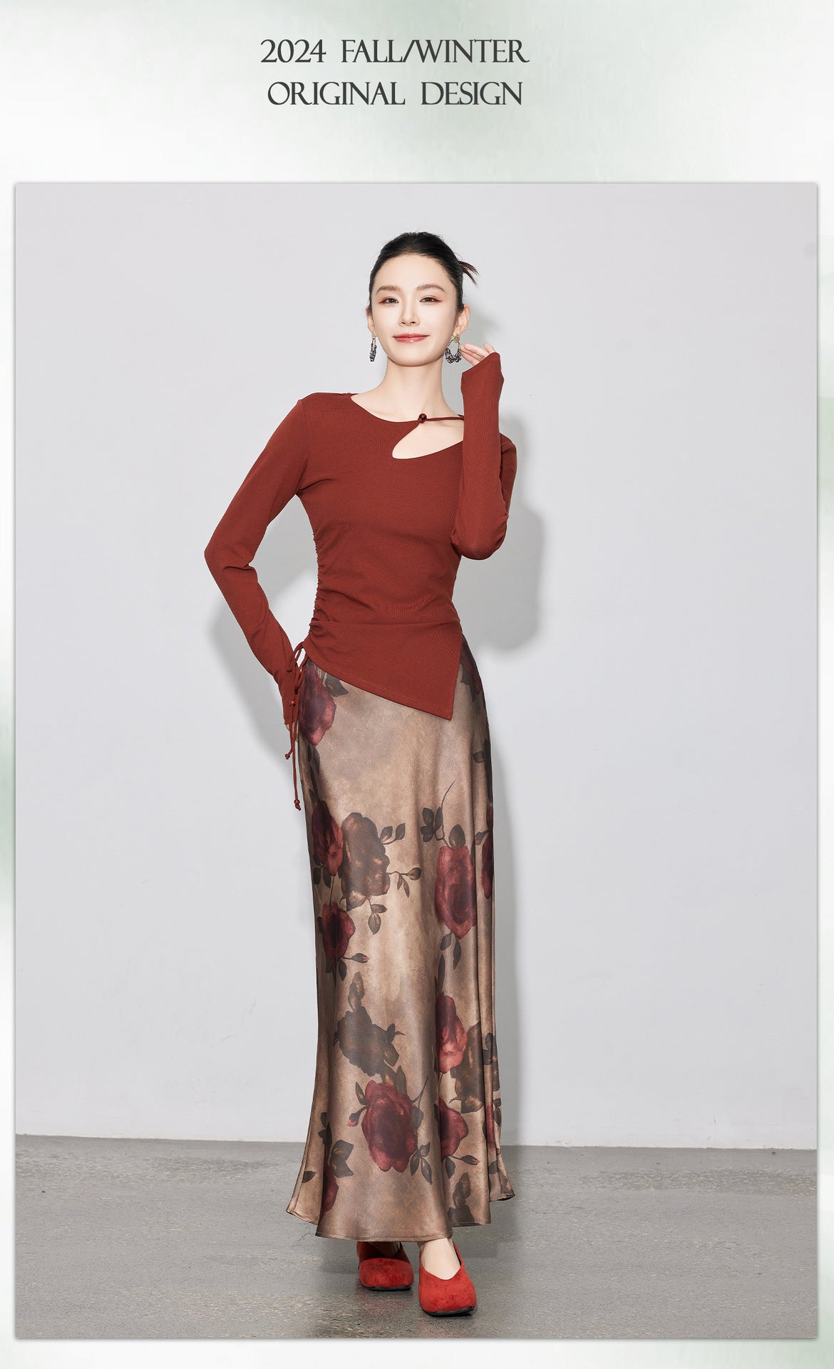 Vintage Hollow Knit Sweater