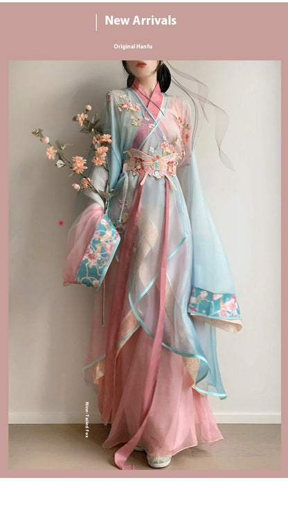 Oriental Drama Hanfu — Modified Warring States Style Short Robe