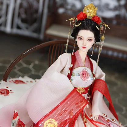 Hanfu Ancient Style Doll Toy — Princess Dress-Up Blind Box for Girls