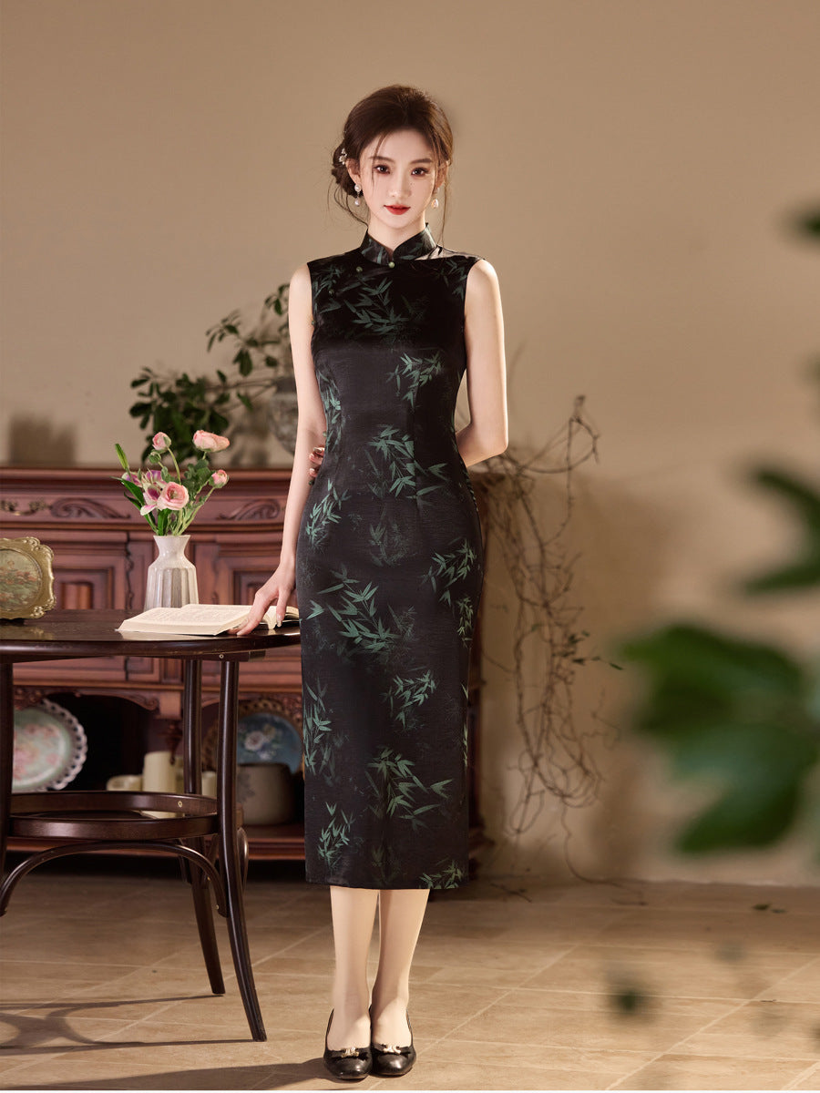 Improved Youth Cheongsam – High-End Daily Wear Dress