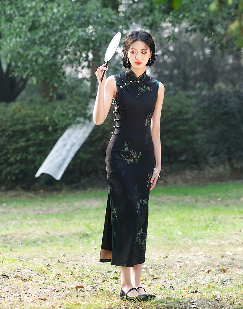 High-End New Chinese Style Qipao – Summer Youth Elegant Dress