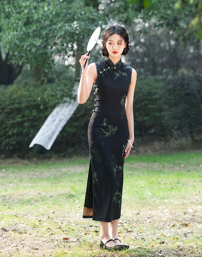 High-End New Chinese Style Qipao – Summer Youth Elegant Dress