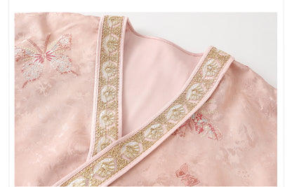 2025 Early Autumn Elegant New Chinese Style Embroidered Jacquard Coat | National Style