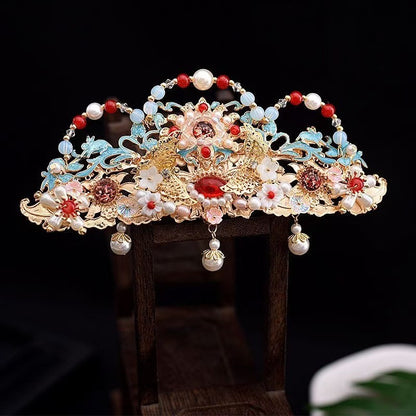 Ancient summer style hair crown tassel hair accessories