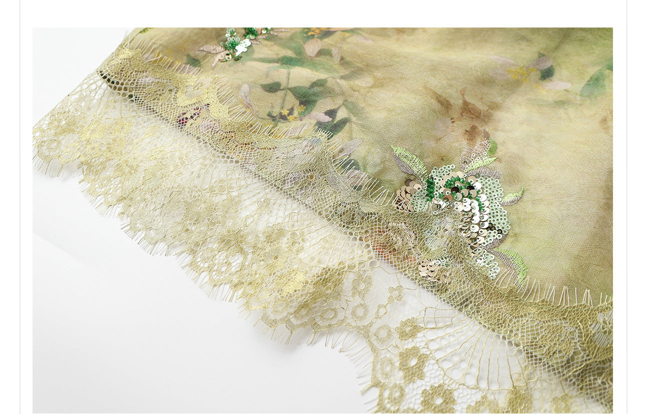 Elegant Jacquard Rayon Shirt New Chinese Style Loose Top