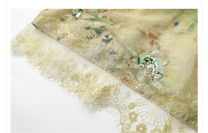 Elegant Jacquard Rayon Shirt New Chinese Style Loose Top