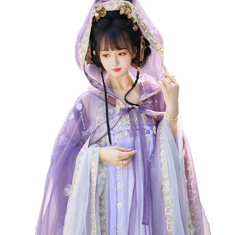 Fairy Hanfu Costume — Elegant Cloak & Flowing Ancient Outfit