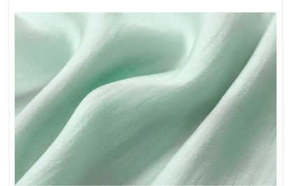 Autumn Button-Up Stand Collar National Style Top & Skirt Set