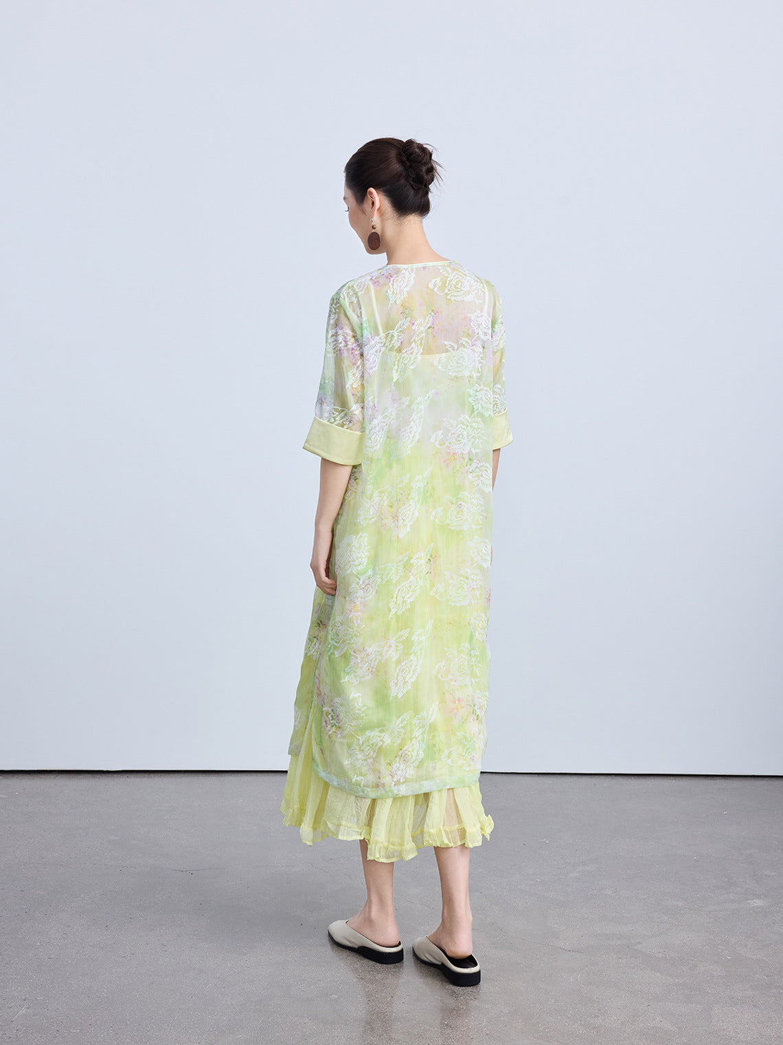 High-End Women's Qipao – Loose Elegant Retro Summer Dress