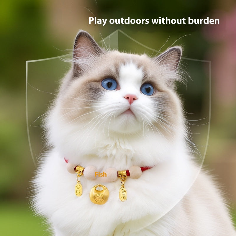 Natural Repellent Cat Collar for Kittens & Puppies — Flea & Ant Guard